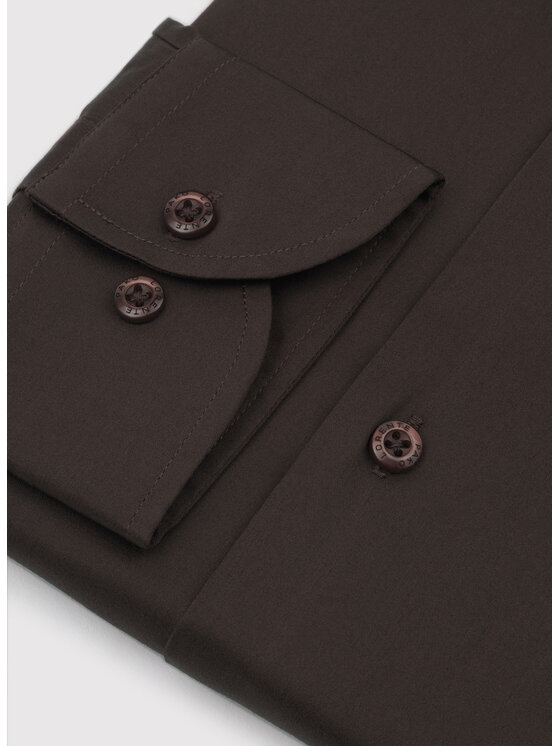 Pako Lorente Pako Lorente Koszula P26WF-1X-027 Brązowy Slim Fit