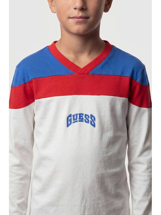 Guess Kids Guess Kids T-Shirt 183040 Bílá Classic Fit