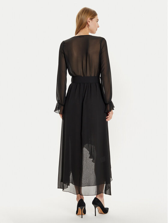 Rinascimento Rinascimento Kokteilikleit CFC0121218003 Must Regular Fit