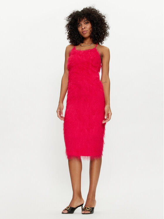 TWINSET TWINSET Koktélruha 241TP2430 Rózsaszín Regular Fit