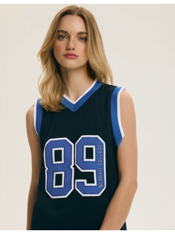 Esotiq Esotiq Top 43771 Czarny Regular Fit