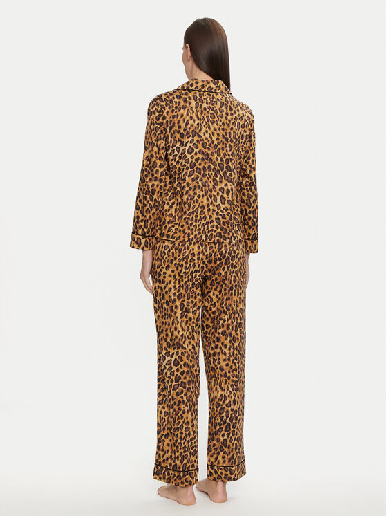LAUREN RALPH LAUREN LAUREN RALPH LAUREN Pidžaama ILN92377F Beež Relaxed Fit