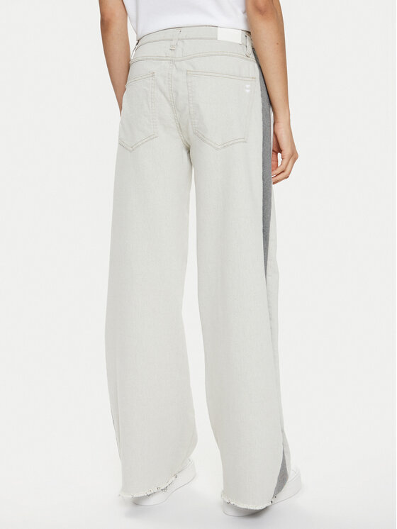 Please Please Jeans P2ZBCJ8CA6 Beige Relaxed Fit