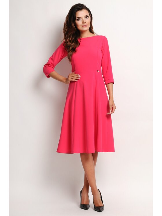 Awama Awama Vestito A112 Rosa Basic Fit