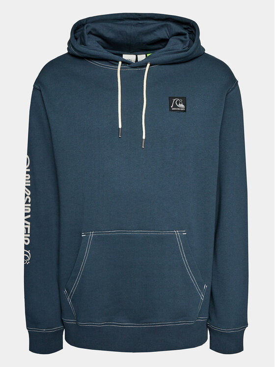 Quiksilver Quiksilver Džemperis ar kapuci The Original Otlr EQYFT04794 Tumši zils Regular Fit