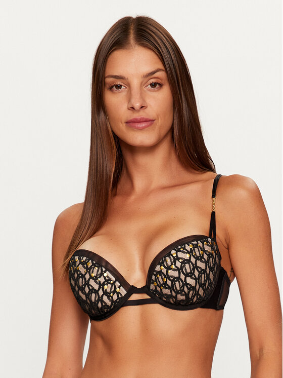 Chantelle X Chantelle X Σουτιέν με μπανέλα Metallx C02G20 Μαύρο