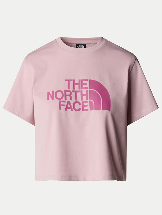 The North Face The North Face T-shirt Easy NF0A8A6H Ružičasta Loose Fit