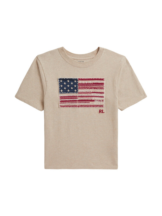Polo Ralph Lauren Tricou 313B20043001 Bej Regular Fit