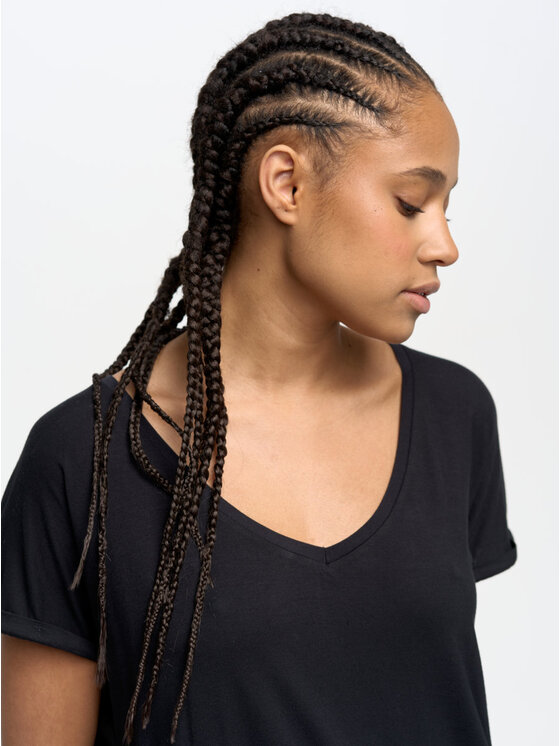 BIG STAR BIG STAR T-Shirt valeria_906 Czarny Basic Fit