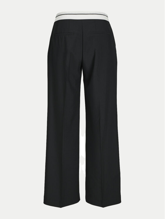 JJXX JJXX Szövet nadrág Ellis 12261522 Fekete Loose Fit