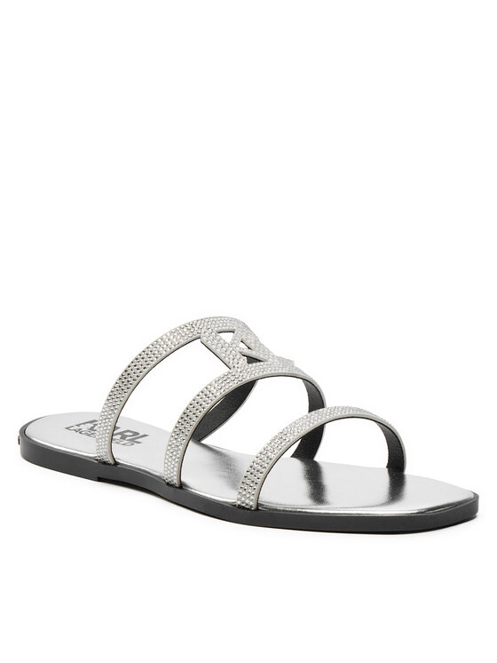 KARL LAGERFELD KARL LAGERFELD Natikači KL87405 Srebrna