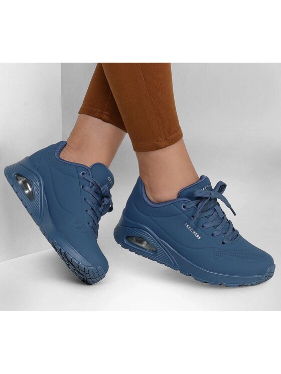 Skechers Skechers Sneakersy 73690-BLU Niebieski