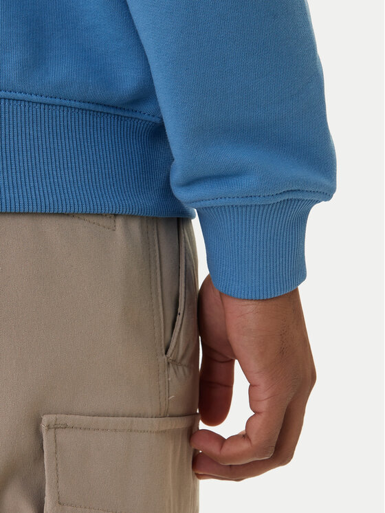Napapijri Napapijri Bluză B-Small Box CNP0A88TP Albastru Relaxed Fit