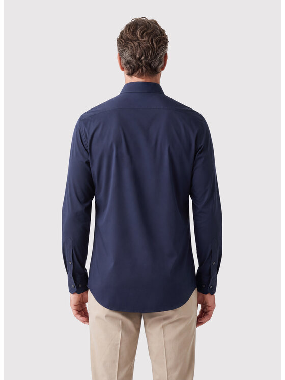 Pako Lorente Pako Lorente Koszula P26WF-1X-011 Granatowy Slim Fit