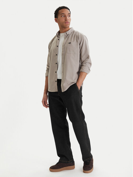 RVCA RVCA Srajca Thatll Do AVYWT00543 Bež Slim Fit