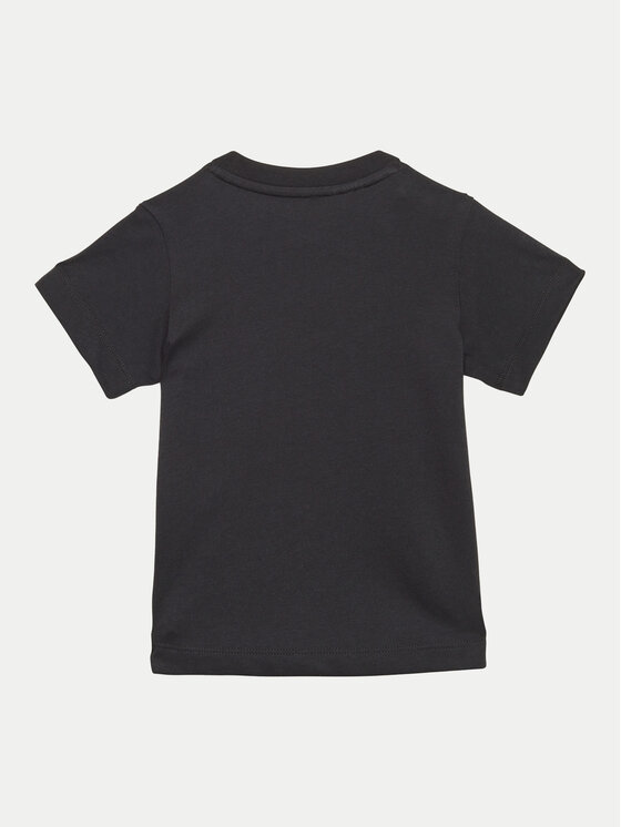 adidas adidas T-Shirt Trefoil IX5113 Czarny Regular Fit
