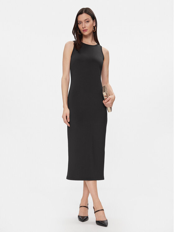 Max Mara Leisure Max Mara Leisure Sukienka codzienna Baccano 2416621027 Czarny Regular Fit