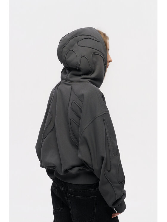 2005 2005 Bluza Firepatch Szary Oversize