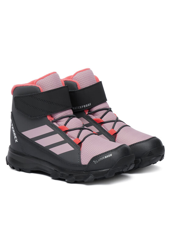 adidas adidas Trekingová obuv Terrex Snow Cf Climawarm Winter Shoes Kids KI8261 Fialová