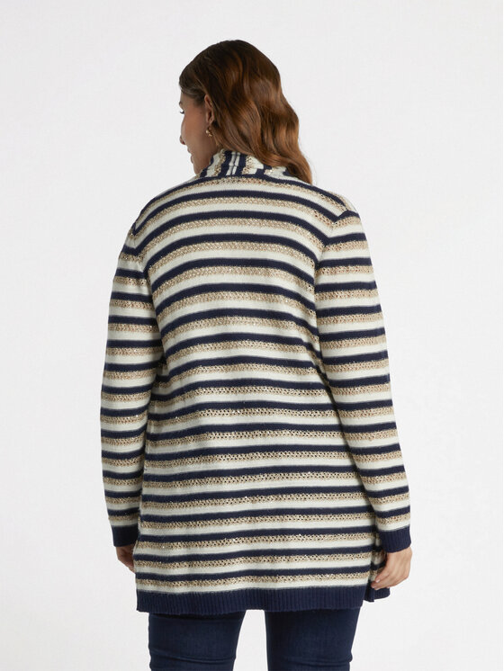 Fiorella Rubino Fiorella Rubino Cardigan M496L007865N0Z4 Bianco A-Line Fit