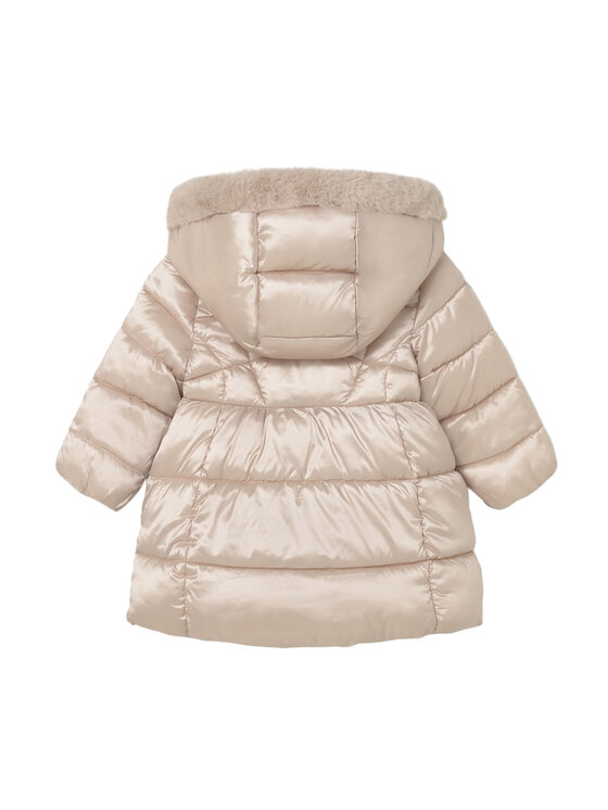 Mayoral Mayoral Зимно яке 2436 Бежов Regular Fit