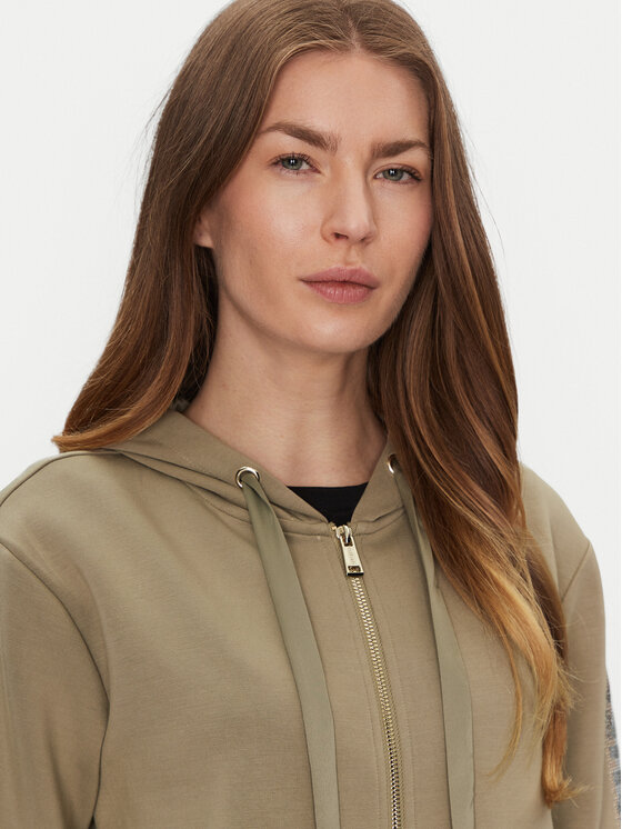 Guess Guess Felpa W5RQ03 KBYE2 Verde Regular Fit
