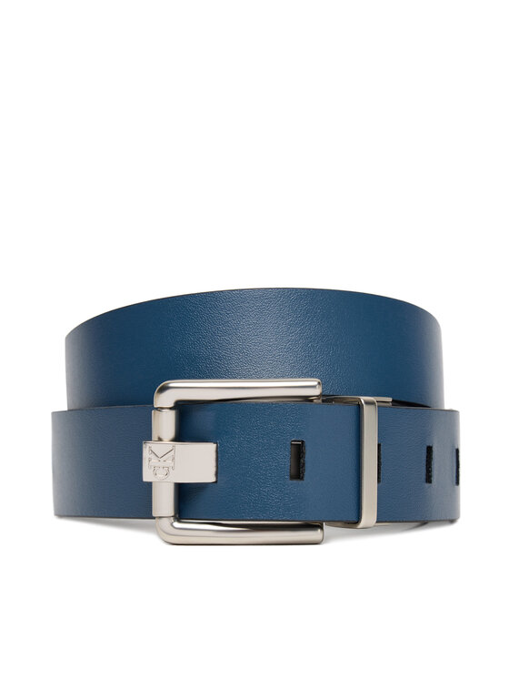 Calvin Klein Calvin Klein Moški pas Ck Prong Buckle 35Mm Rev LV04D7029G Črna