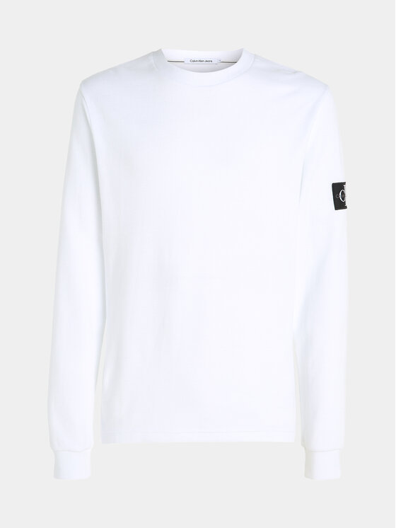 Calvin Klein Jeans Calvin Klein Jeans Mikina J30J323485 Bílá Regular Fit