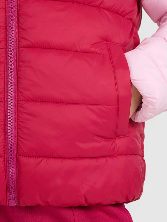 4F 4F Kurtka puchowa OUTERWEAR Różowy Regular Fit