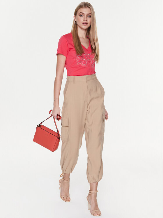 Liu Jo Liu Jo Тишърт WA3278 JS923 Розов Regular Fit