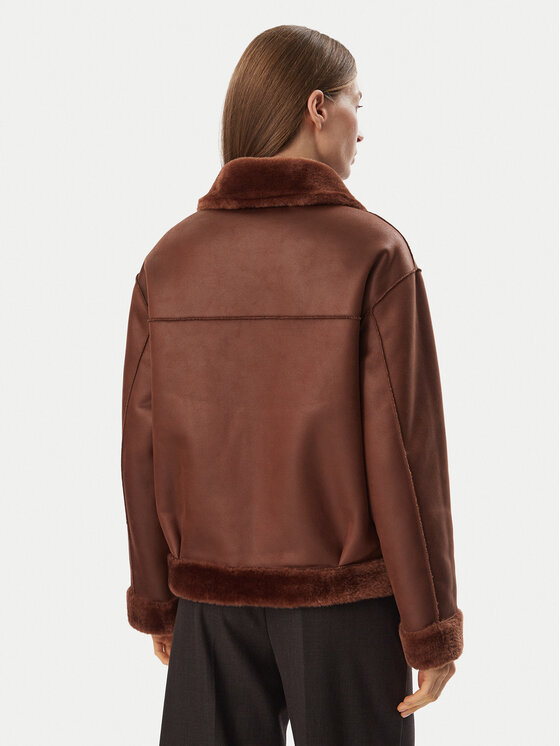 Marella Marella Kožešina 2623456045 Hnědá Regular Fit