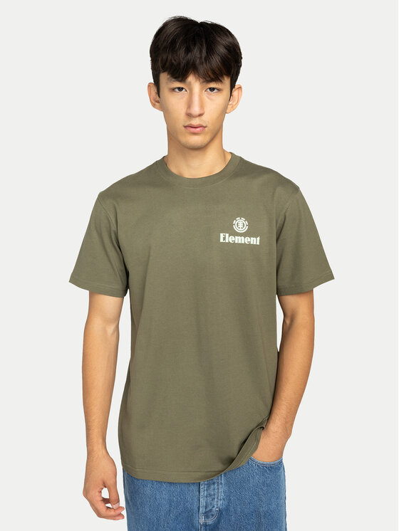 Element Element T-Shirt Epic ELYZT00578 Khakifarben Regular Fit