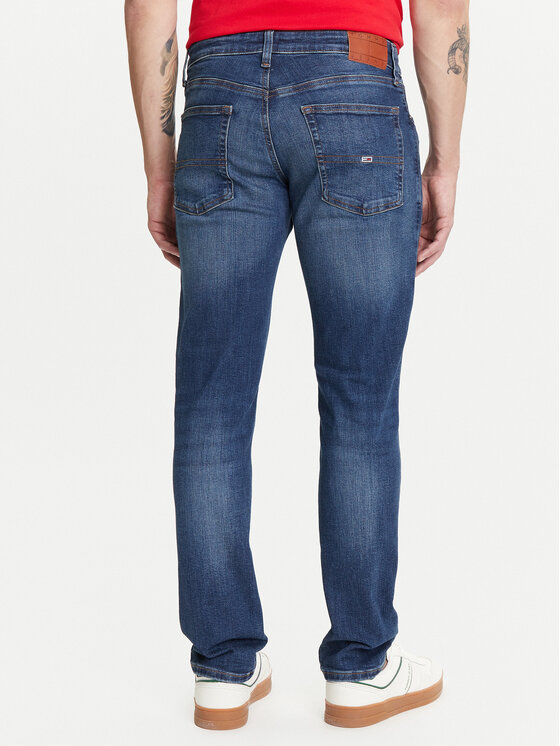 Tommy Jeans Tommy Jeans Jeansy Scanton DM0DM21890 Granatowy Slim Fit