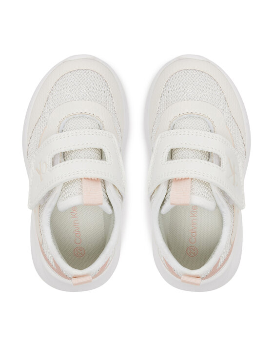 Calvin Klein Jeans Calvin Klein Jeans Sneakersy Low Cut Velcro V1A9-82026-1697A M Biały