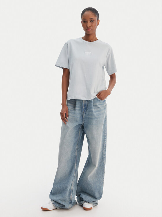 Reebok Reebok T-Shirt Suzie RK25505CCW Γαλάζιο Relaxed Fit
