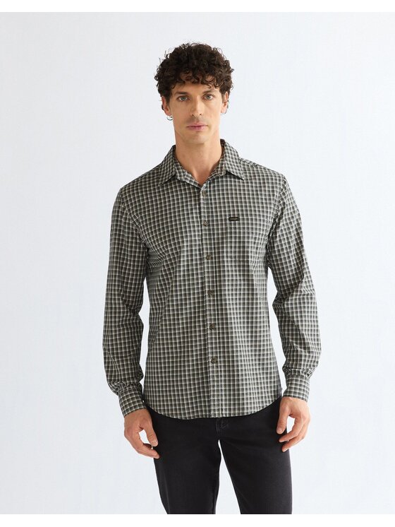 Wrangler Wrangler Koszula 1 PKT SHIRT Kolorowy Regular Fit
