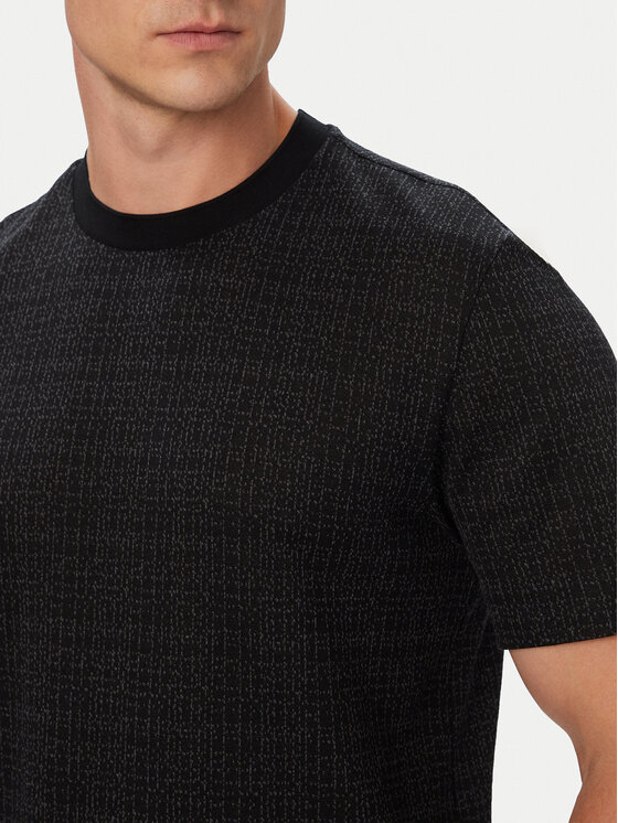 BOSS BOSS T-Shirt H-Thompson 181 50565299 Schwarz Regular Fit