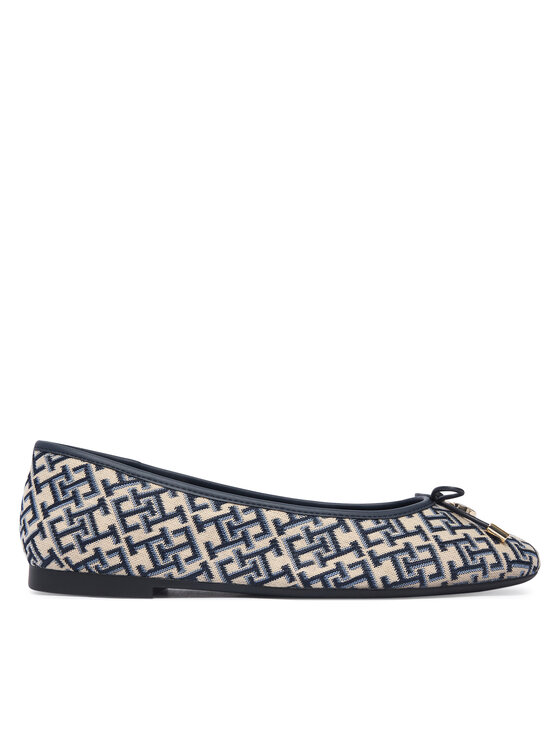 Tommy Hilfiger Balerini Th Charm Jacquard Ballerina FW0FW09504 Colorat