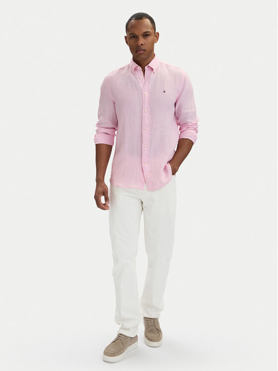 Tommy Hilfiger Tommy Hilfiger Džínsy MW0MW42895 Biela Slim Fit