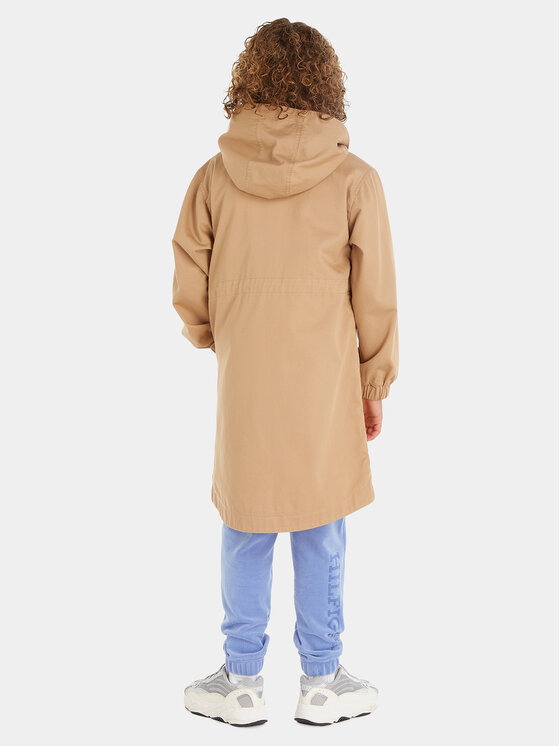 Tommy Hilfiger Tommy Hilfiger Parka KG0KG07509 Beež Regular Fit
