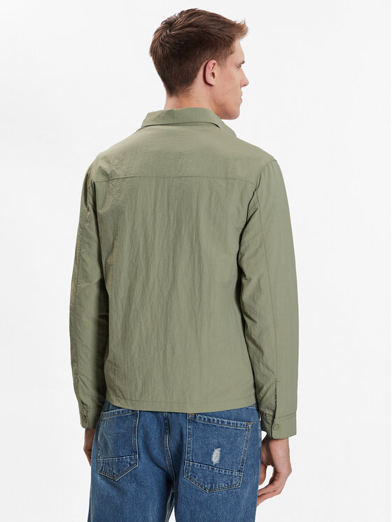 Brave Soul Brave Soul Prechodná bunda MJK-PEARSON Zelená Regular Fit