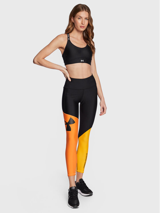 Under Armour Under Armour Legginsy HeatGear® Ankle 1373936 Pomarańczowy Slim Fit