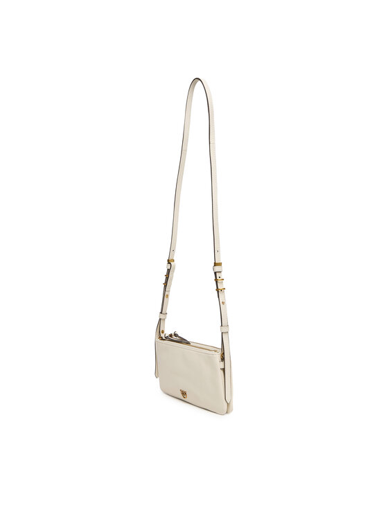 PINKO PINKO Borsetta Double Mini Al 25-26 PLTT 105359 A0QO Bianco