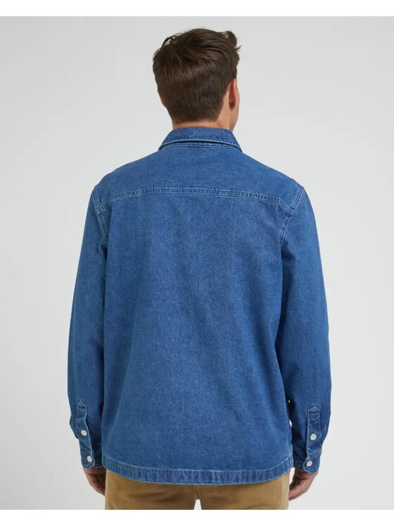 Lee Lee Camicia WORKWEAR OVERSHIRT Blu Regular Fit