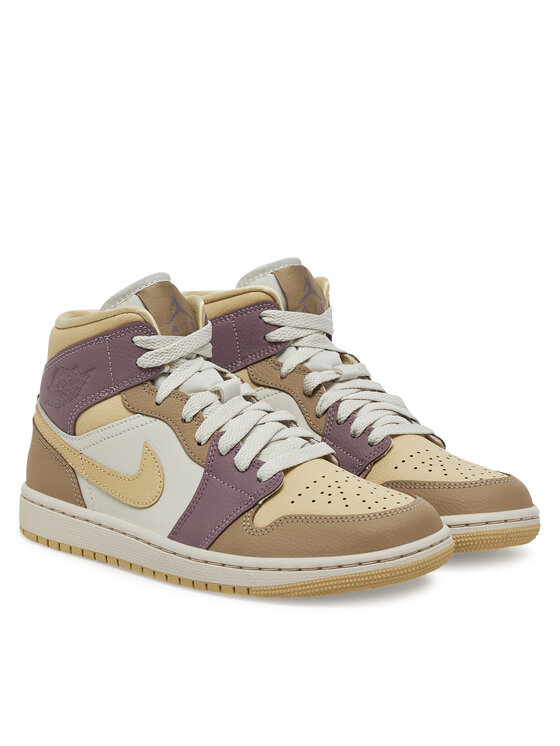 Nike Nike Laisvalaikio batai Air Jordan 1 Mid HV2370 100 Smėlio