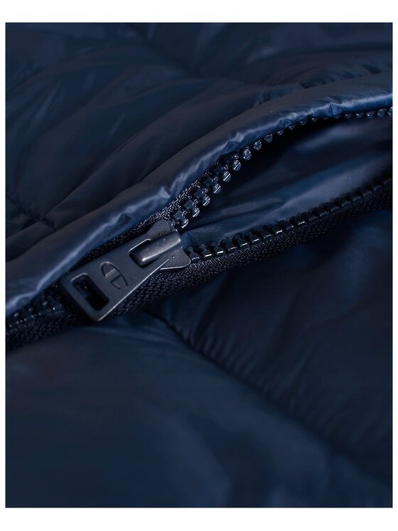 Champion Champion Μπουφάν μεταβατικό 115750 Σκούρο μπλε Comfortable Fit