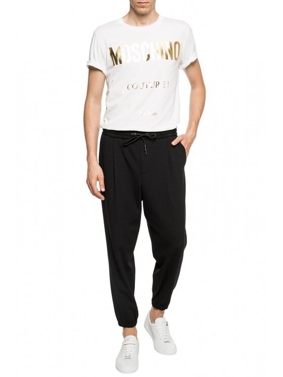 MOSCHINO MOSCHINO T-Shirt J0707 5240 1002 Bílá Regular Fit