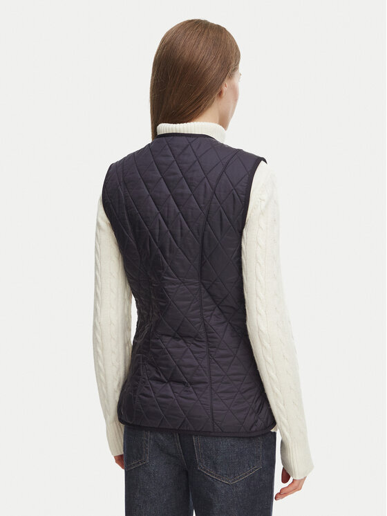 Barbour Barbour Bodywarmer Fleece Betty LLI0003NY91 Dunkelblau Regular Fit