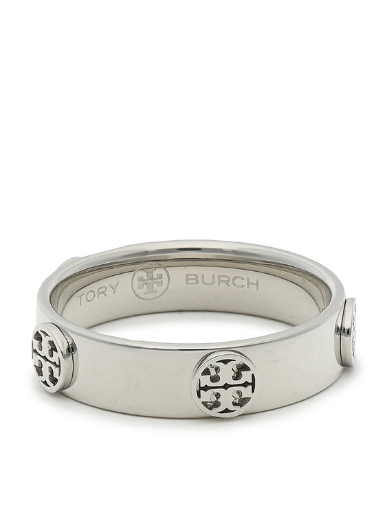 Tory Burch Tory Burch Anello Miller Stud Ring 76882 Argento
