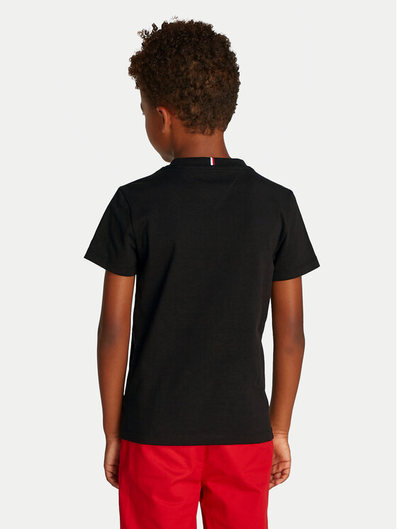Tommy Hilfiger Tommy Hilfiger Футболка KB0KB09538 D Чорний Regular Fit